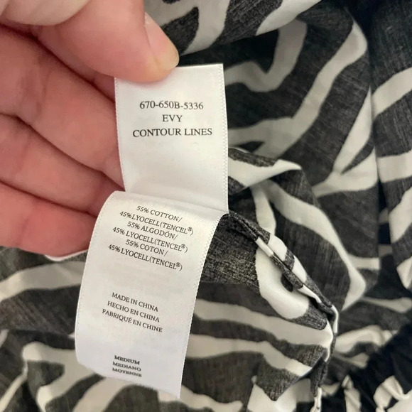 Rails Evy contour lines crop top - Picture 10 of 10